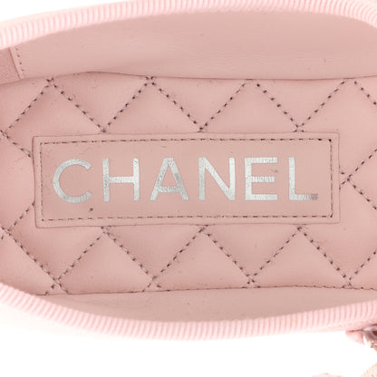 Chanel Lambskin Mary Jane Flats 38 Light Pink 8 of 10