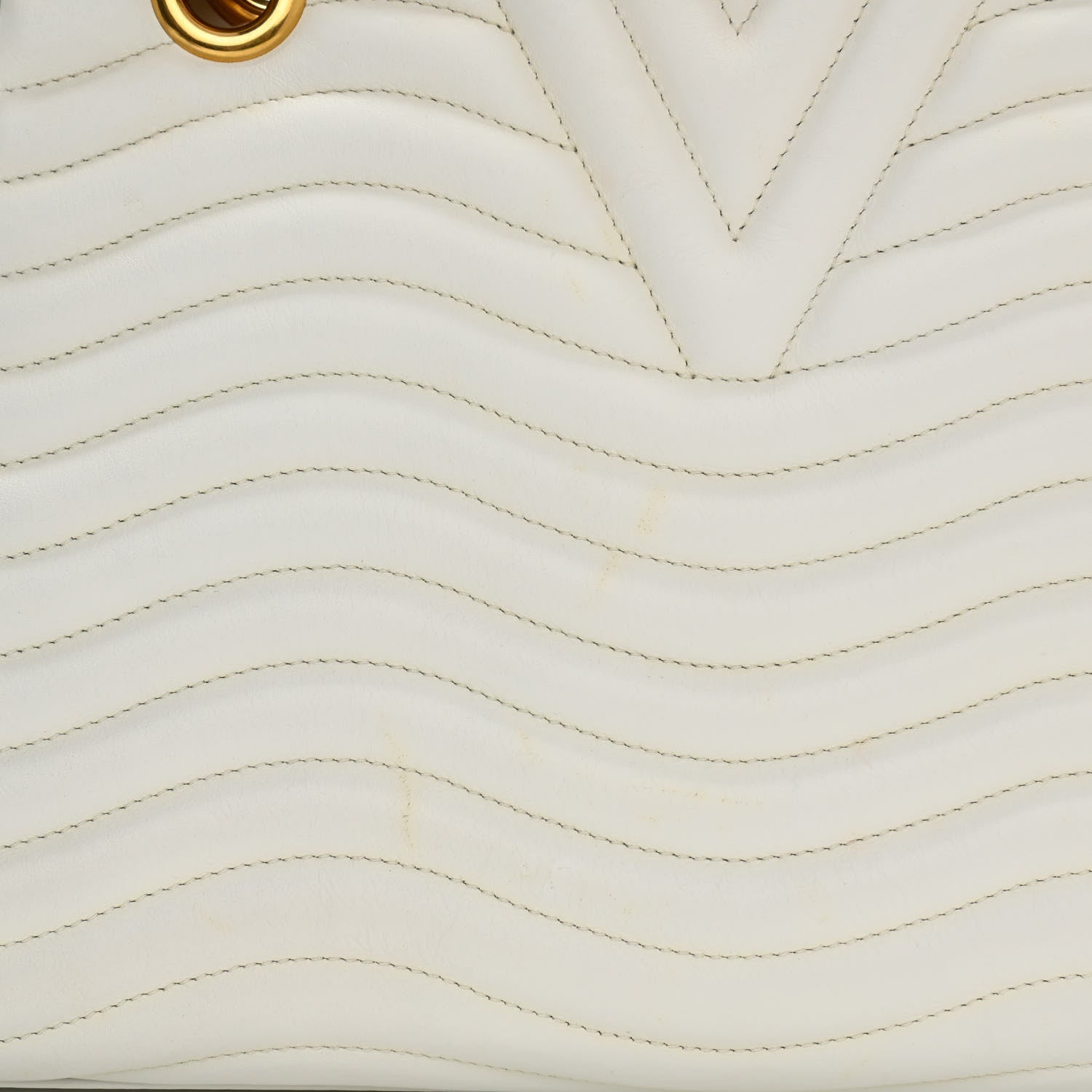 Louis Vuitton Calfskin New Wave Chain Tote Snow 14 of 16