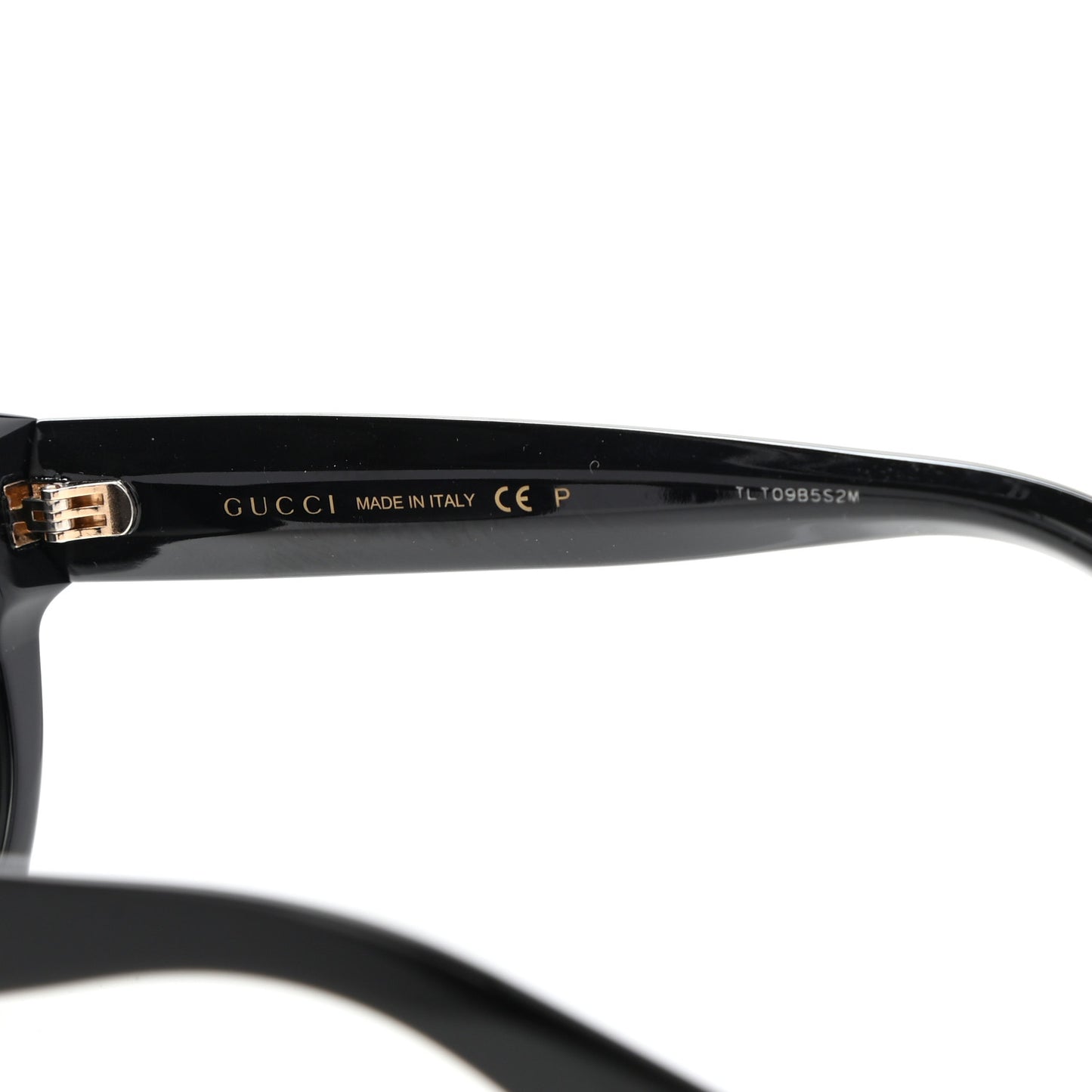 Round Frame Star Sunglasses GG0208S Black