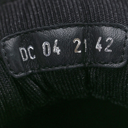 Christian Dior Smooth Calfskin Jacquard Oblique Mens B27 Mid Top Sneakers 42 Black Blue 8 of 9