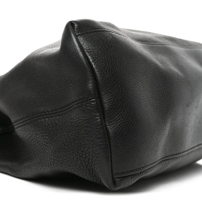 Gucci Pebbled Calfskin Medium Soho Chain Shoulder Bag Black 9 of 11