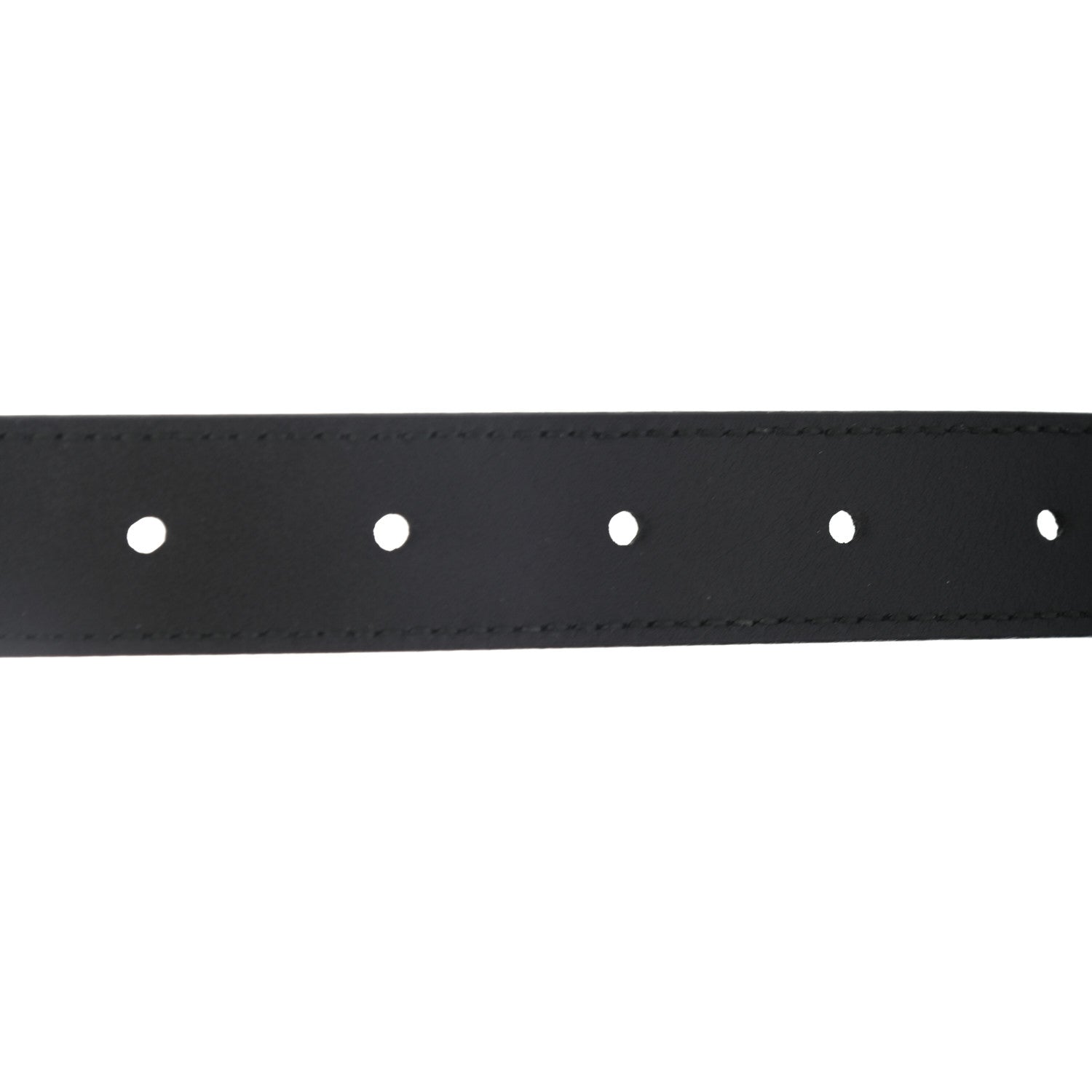 Gucci Moon Calfskin Torchon Double G 25mm Belt 95 38 Black 4 of 5