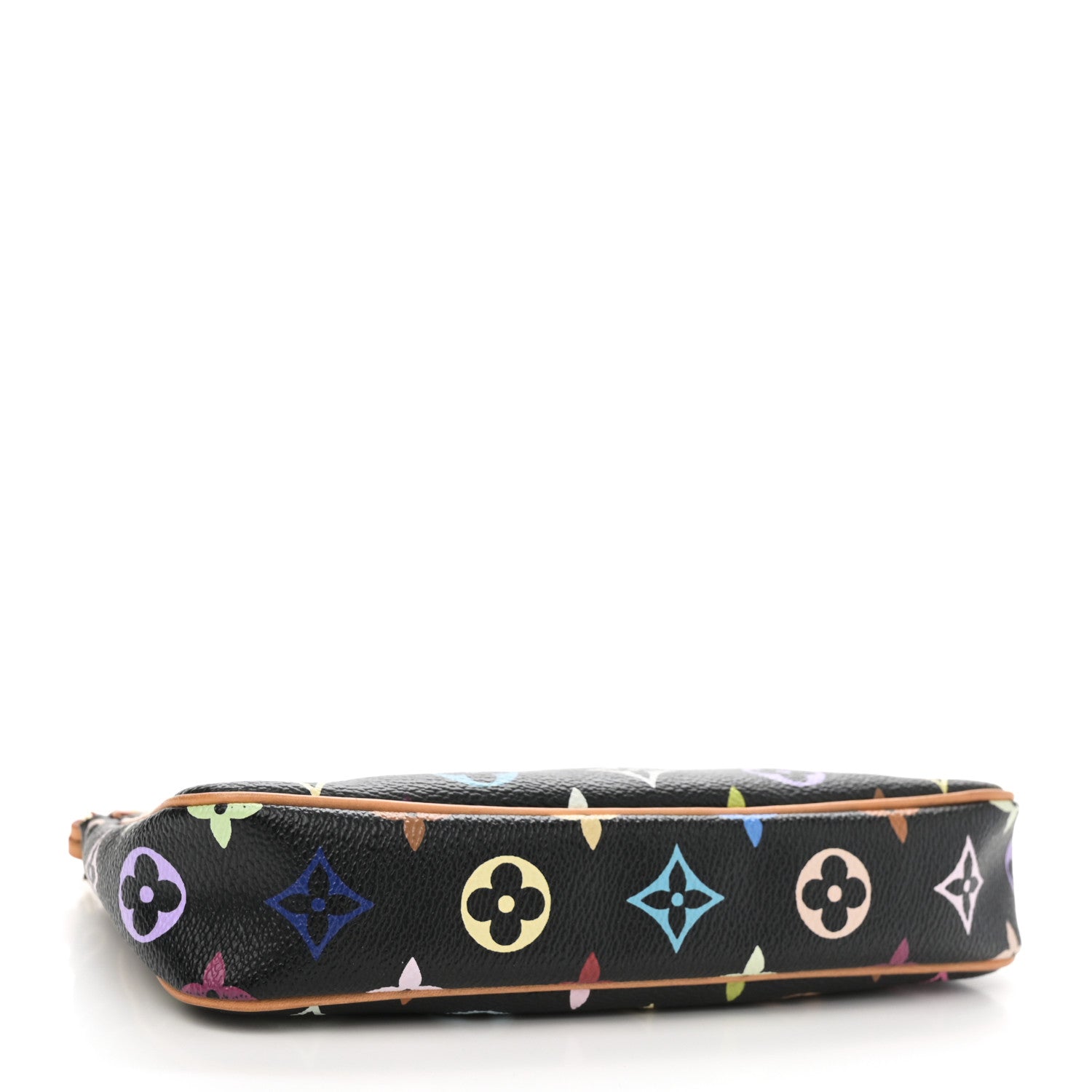 Louis Vuitton Monogram Multicolor Pochette Accessories Black 4 of 11