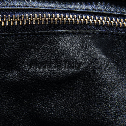 Celine Smooth Calfskin Suede Micro Bi-Color Luggage Navy Dune 8 of 8