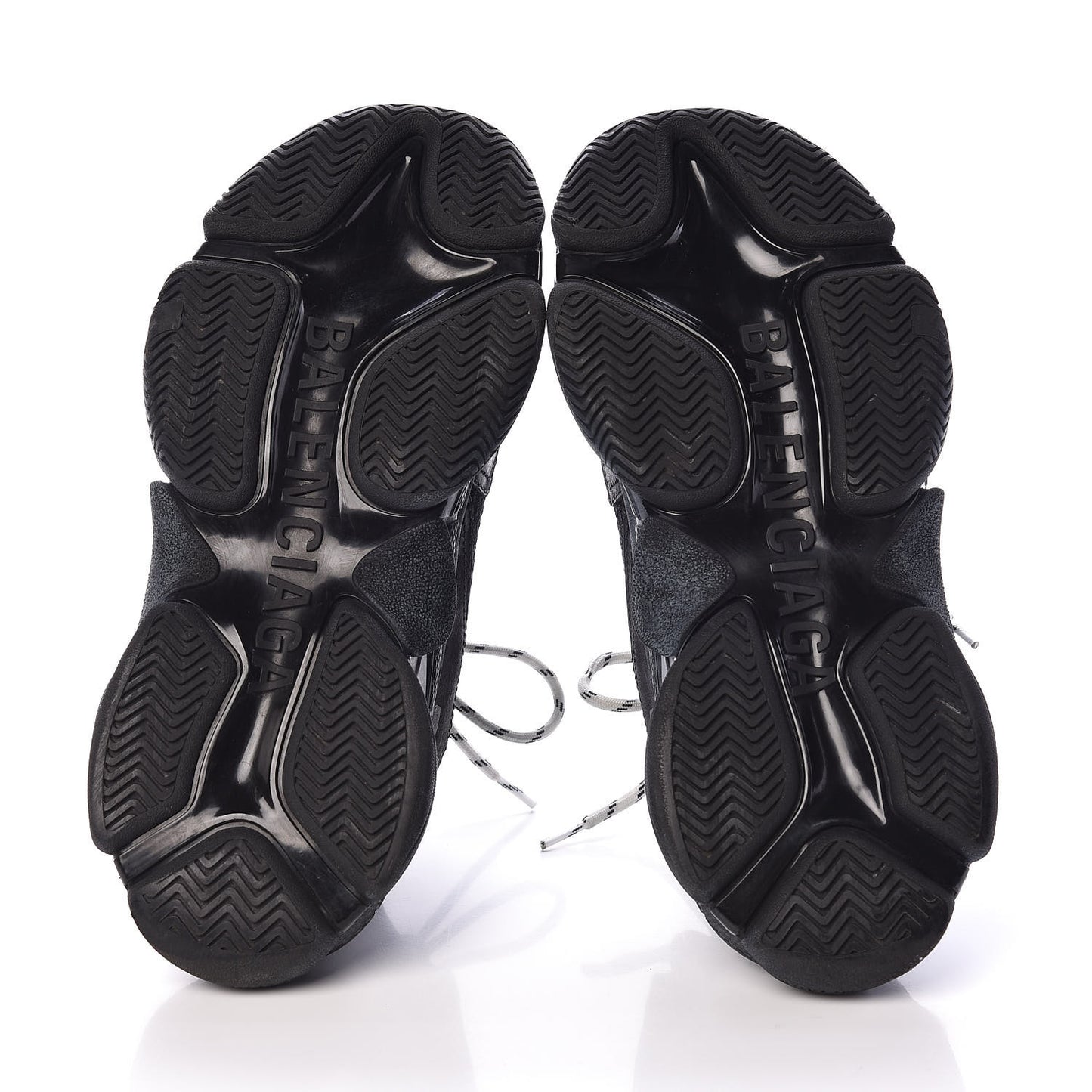 Mesh Nubuck Mens Triple S Sneakers 39 Black