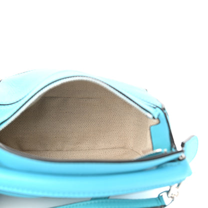 Loewe Calfskin Mini Puzzle Bag Cyan 5 of 9