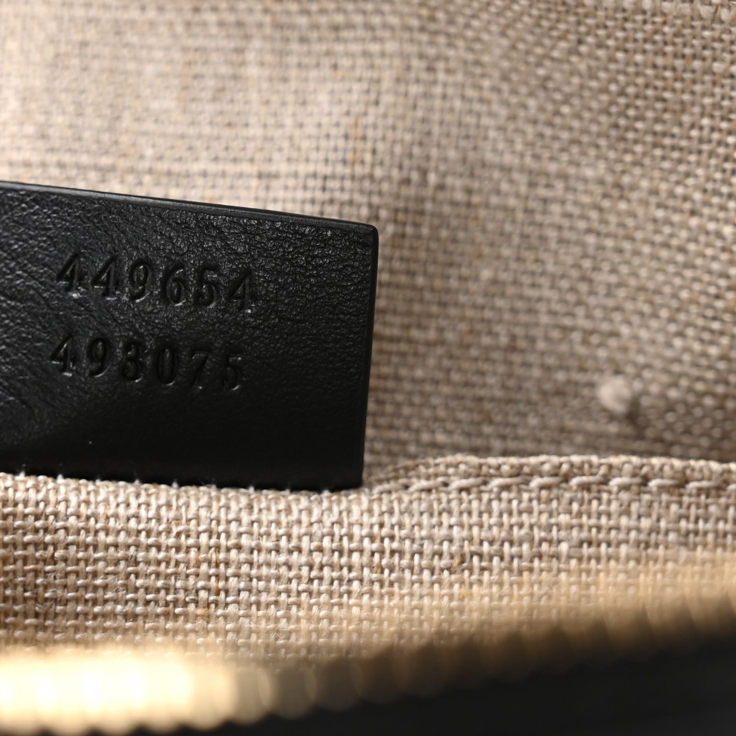 Microguccissima Mini Dome Bag Black