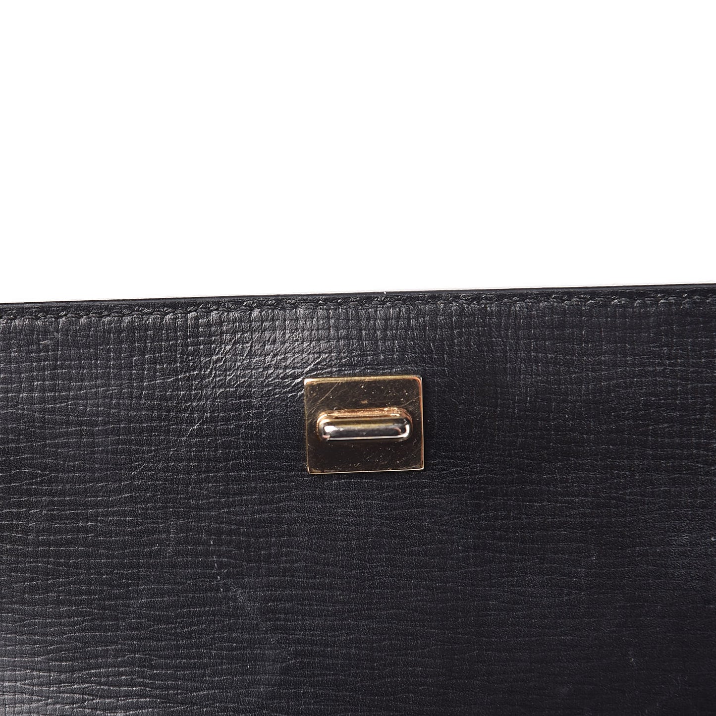 Textured Calfskin Mini Pandora Box Crossbody Bag Black