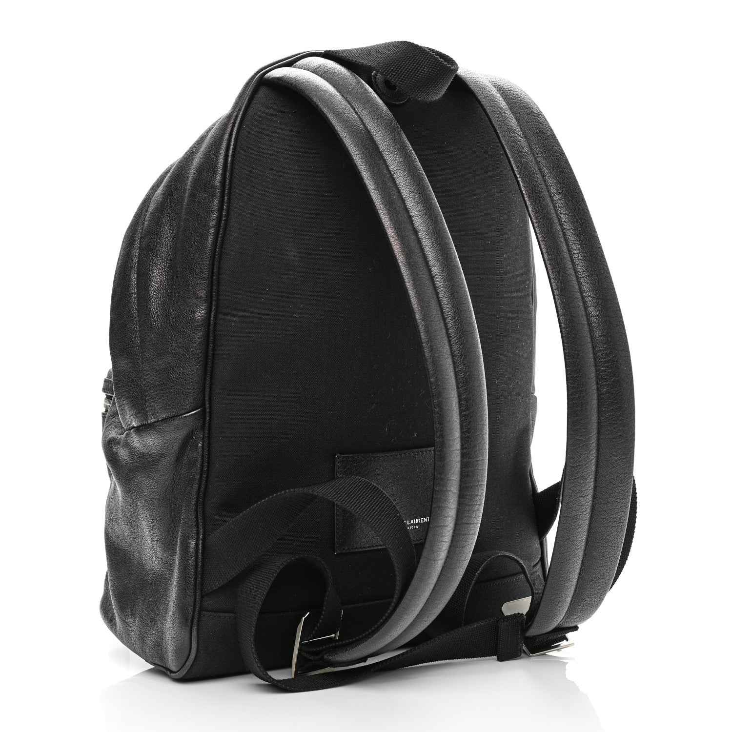 Saint Laurent Sheepskin City Backpack Black 3 of 13