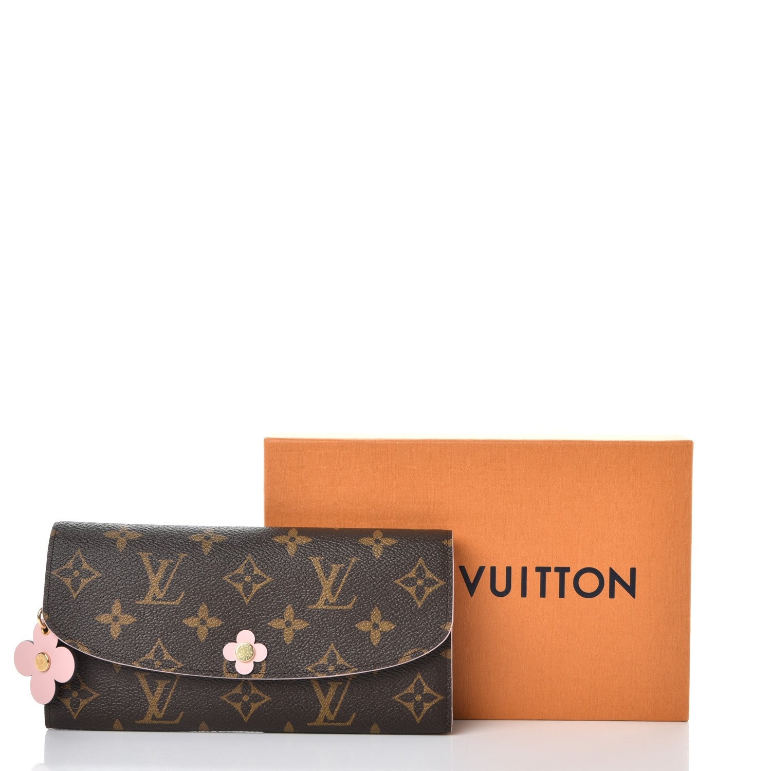 Louis Vuitton Monogram Bloom Flower Emilie Wallet 10 of 10
