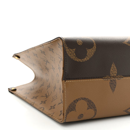 Louis Vuitton Reverse Monogram Giant Onthego MM 9 of 10