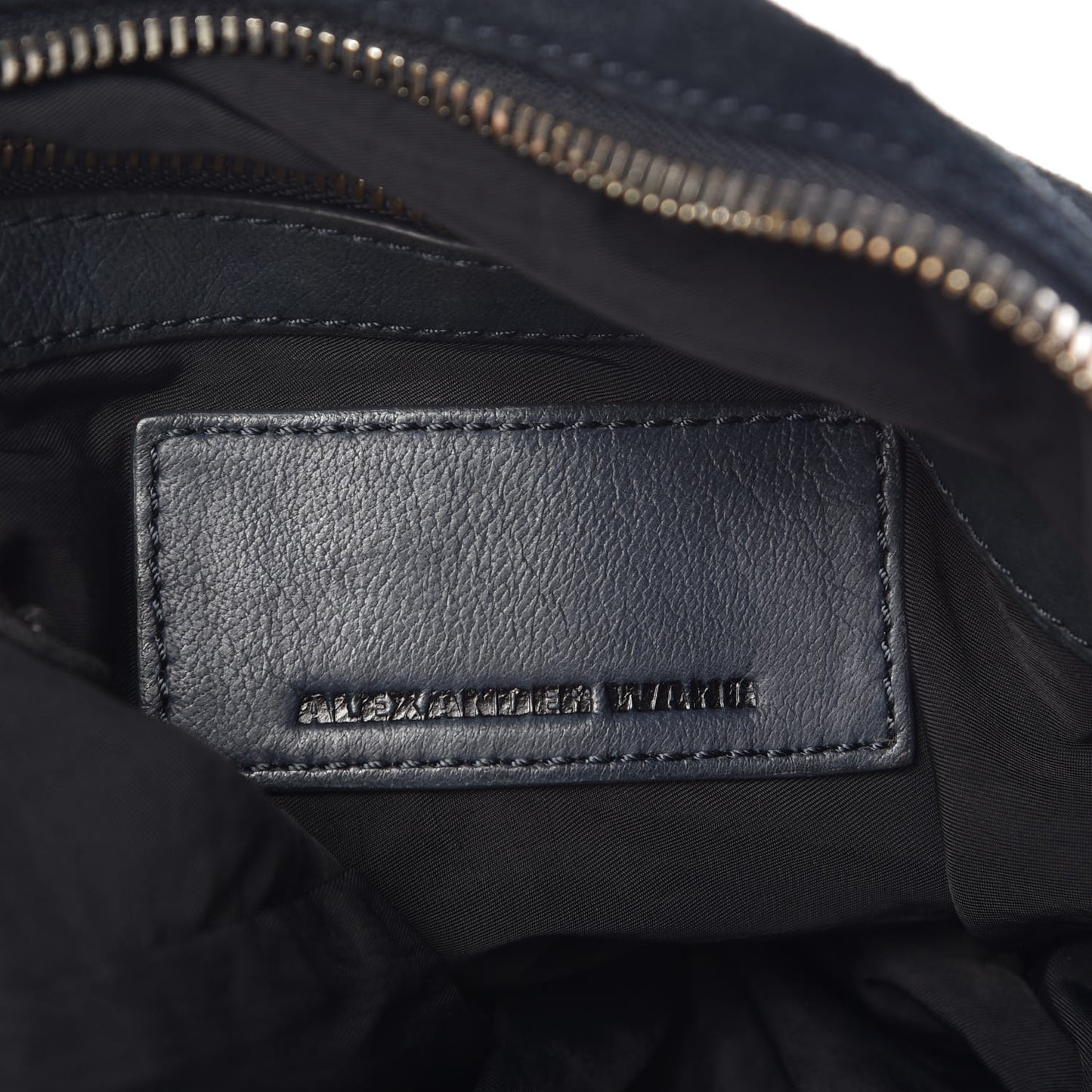 Lambskin Donna Hobo Grey