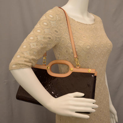 Louis Vuitton Vernis Roxbury Drive Amarante 2 of 7