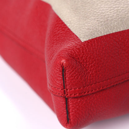 Gucci Calfskin Elton John Levon-Goodbye Tote Red 10 of 15