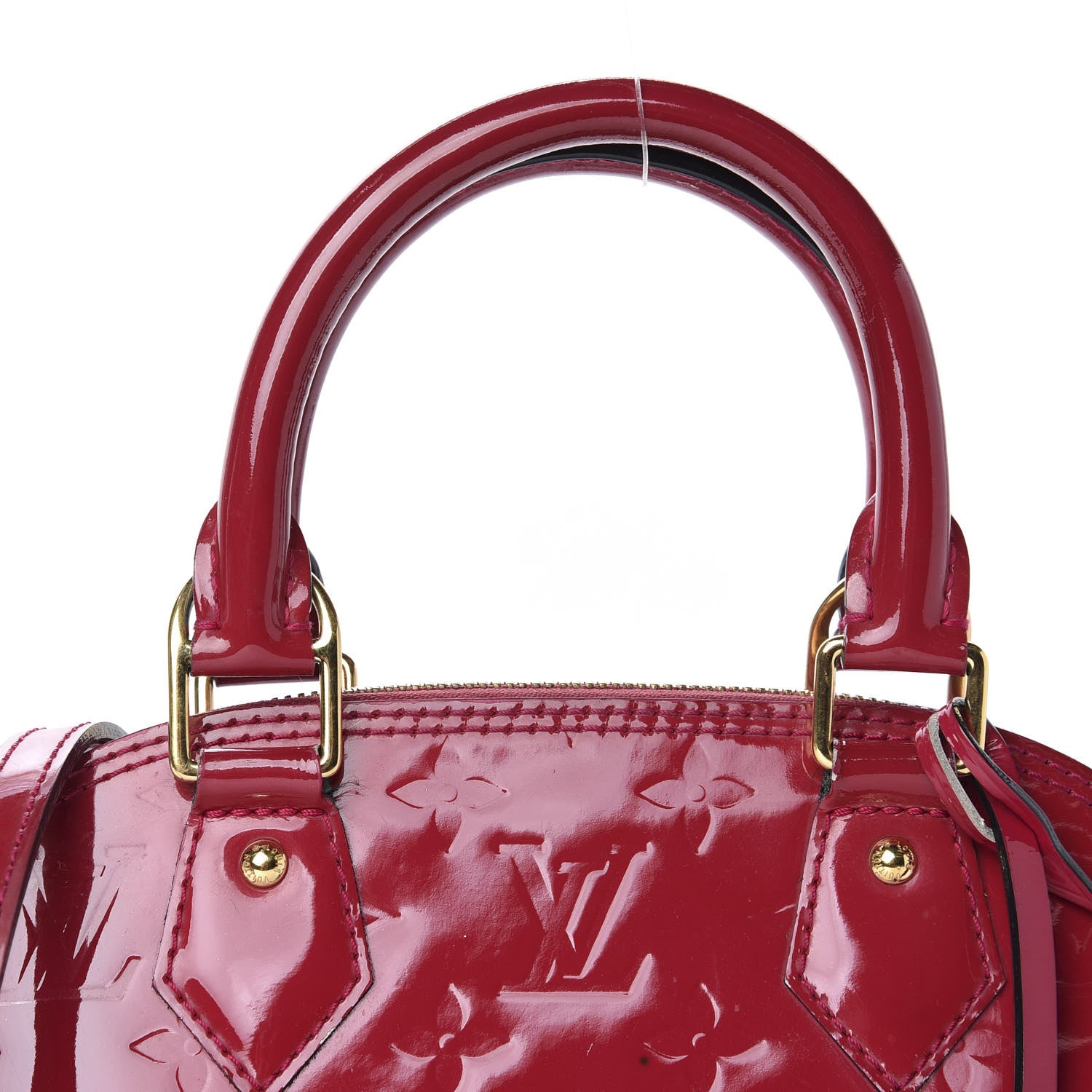 Louis Vuitton Vernis Alma BB Rose Indien 11 of 11