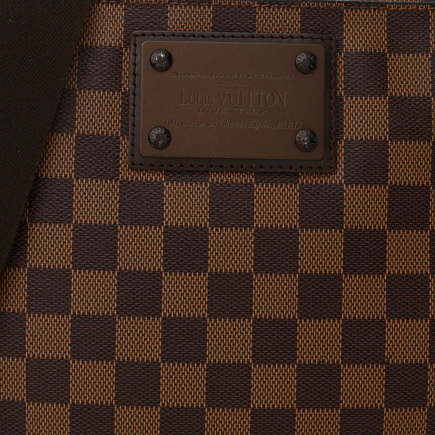 Damier Ebene Brooklyn Flat Pochette