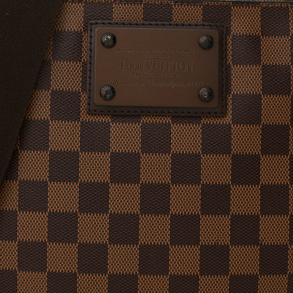 Louis Vuitton Damier Ebene Brooklyn Flat Pochette 8 of 10