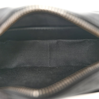 Gucci Calfskin Matelasse Monochrome Mini GG Marmont Chain Shoulder Bag Black 5 of 10