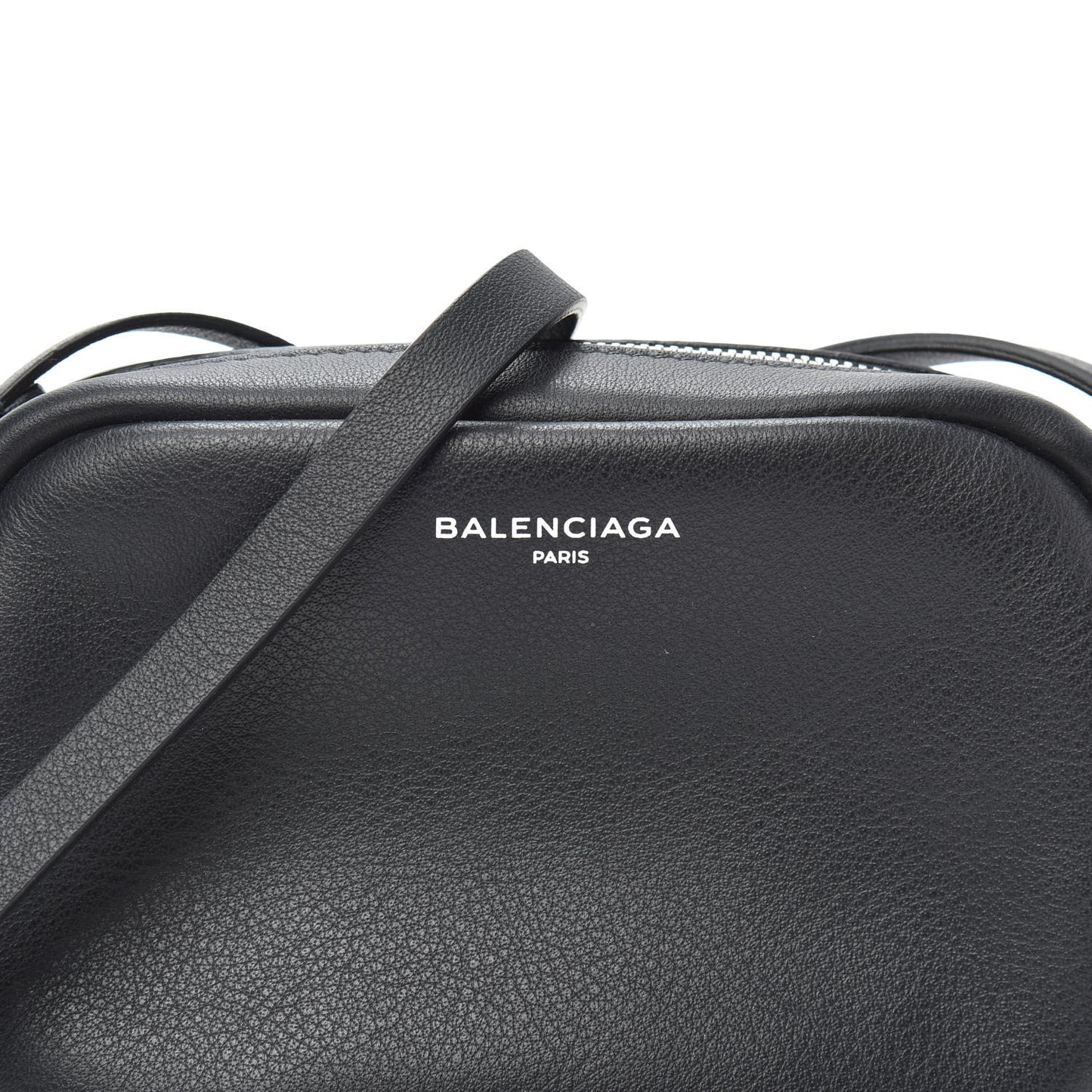 Calfskin Logo XS Everyday Camera Bag Black