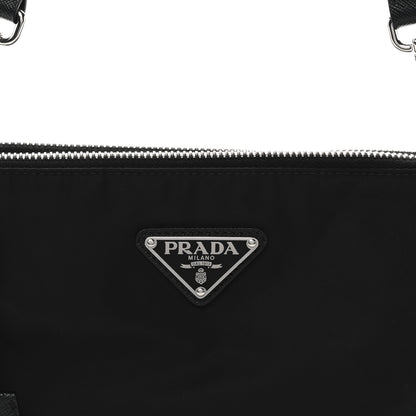 Prada Re-Nylon Saffiano Re-Edition 2000 Double Zip Crossbody Bag Black 9 of 13