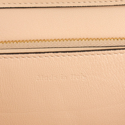 Celine Box Calfskin Medium Classic Box Flap Bag Powder 7 of 8