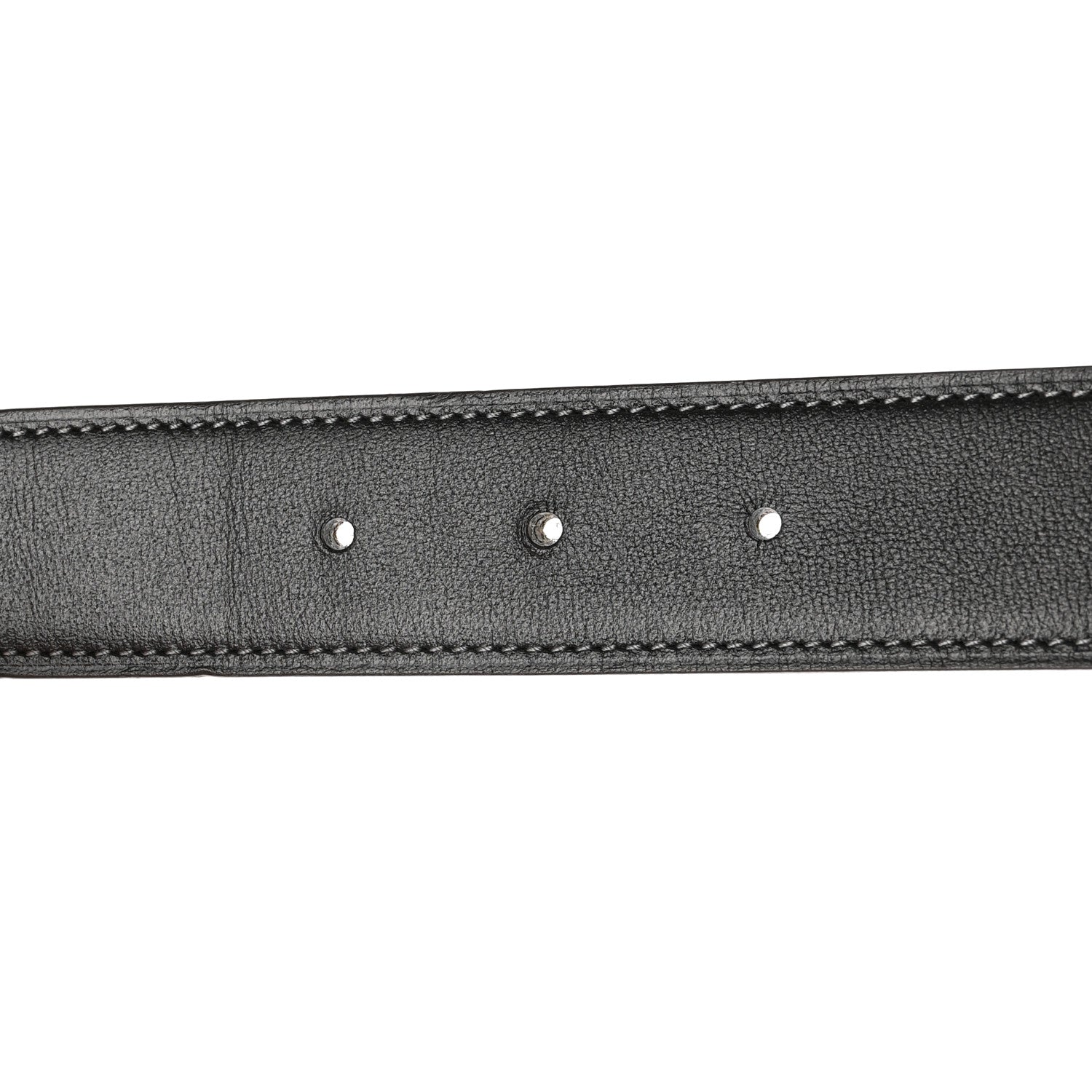 Hermes Box Togo PVD Plated 32mm H Belt 80 Plomb Vert De Gris 7 of 9
