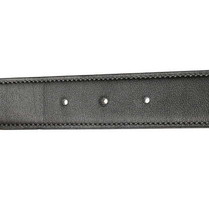 Hermes Box Togo PVD Plated 32mm H Belt 80 Plomb Vert De Gris 7 of 9