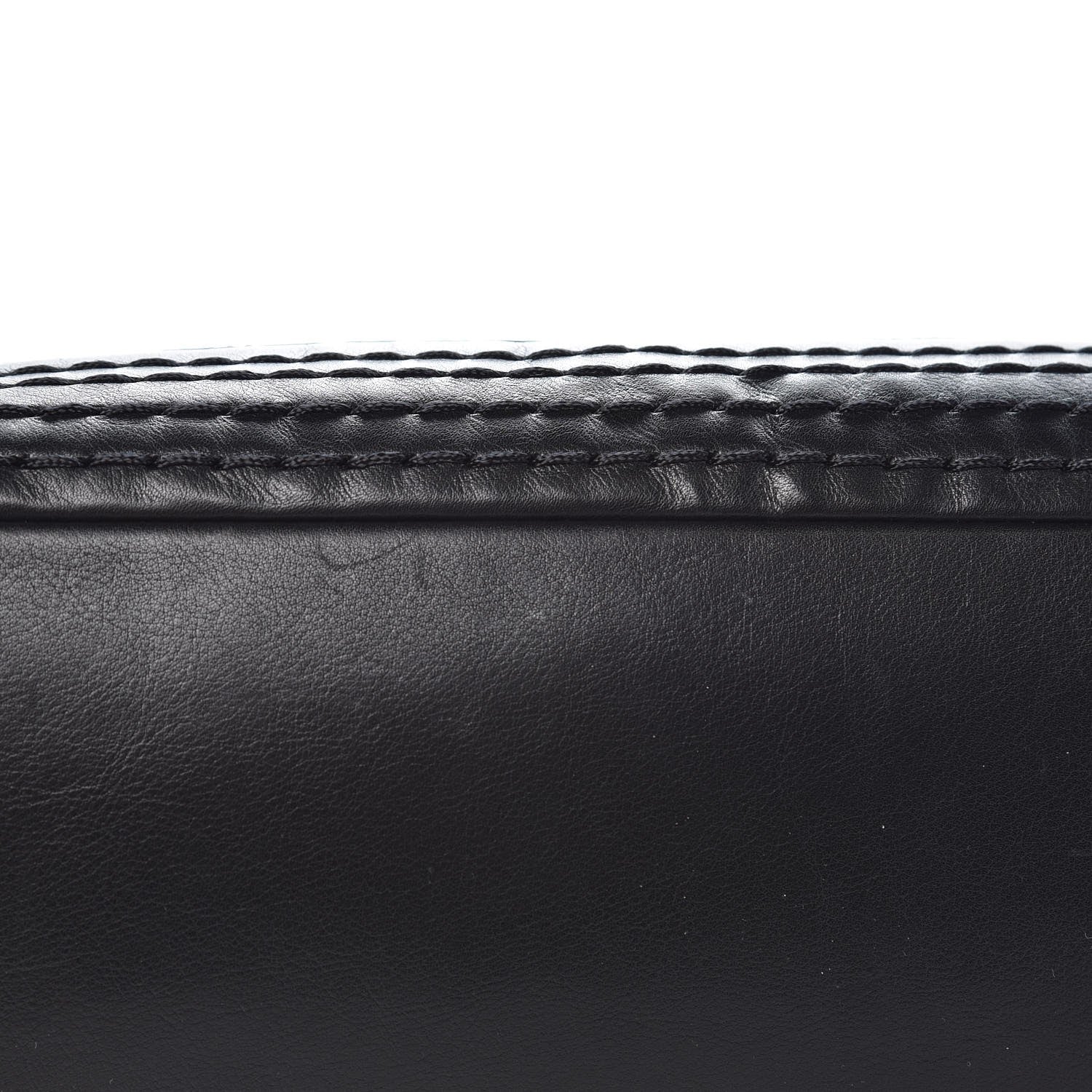 Chanel Calfskin Stitched Large Expandable Flap Bag Black 8 of 10