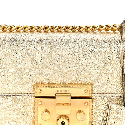 Gucci Galassia Small Padlock Shoulder Bag Platino 8 of 16