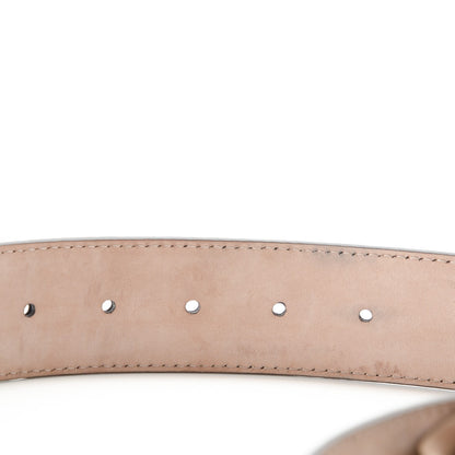 Gucci Guccissima Interlocking G Belt 85 34 Black 4 of 5