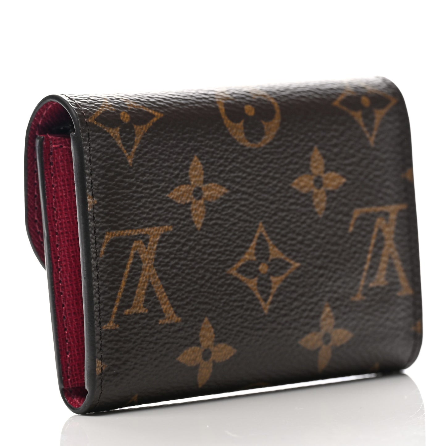 Monogram Rosalie Coin Purse Fuchsia