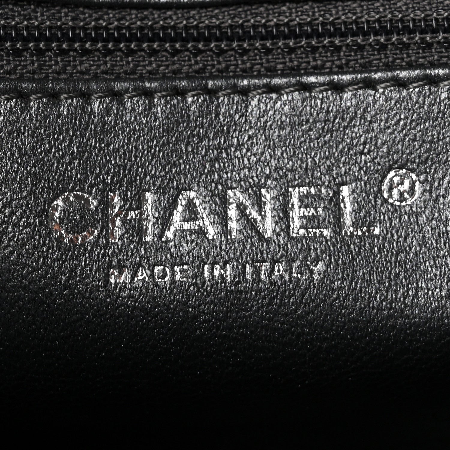 Chanel Metallic Aged Calfskin Quilted Medium Reissue Camera Case Dark Silver 5 of 9