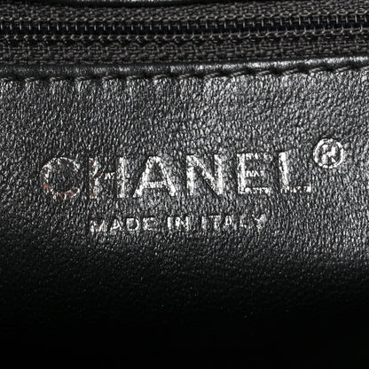 Chanel Metallic Aged Calfskin Quilted Medium Reissue Camera Case Dark Silver 5 of 9
