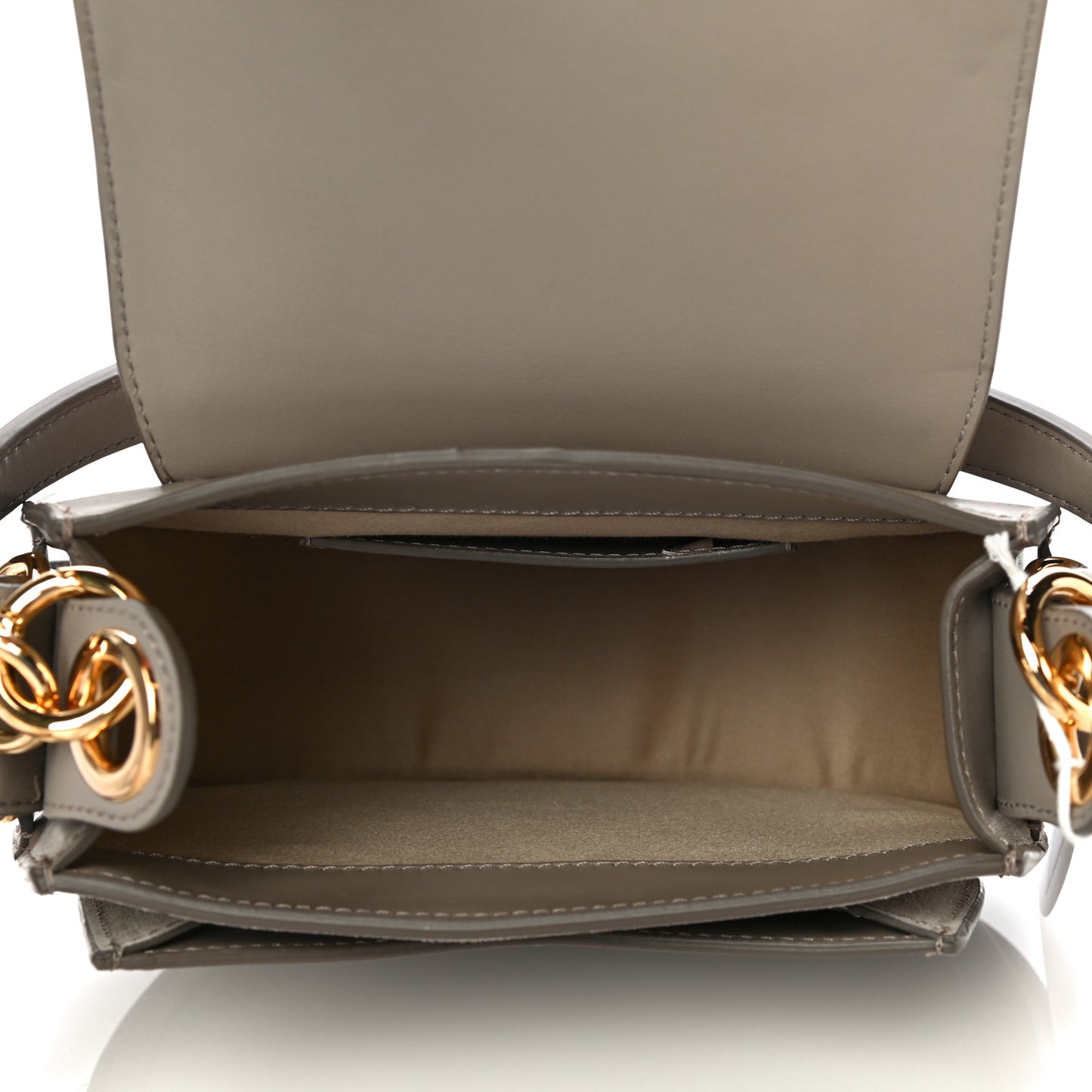 Calfskin Small Tess Bag Motty Grey
