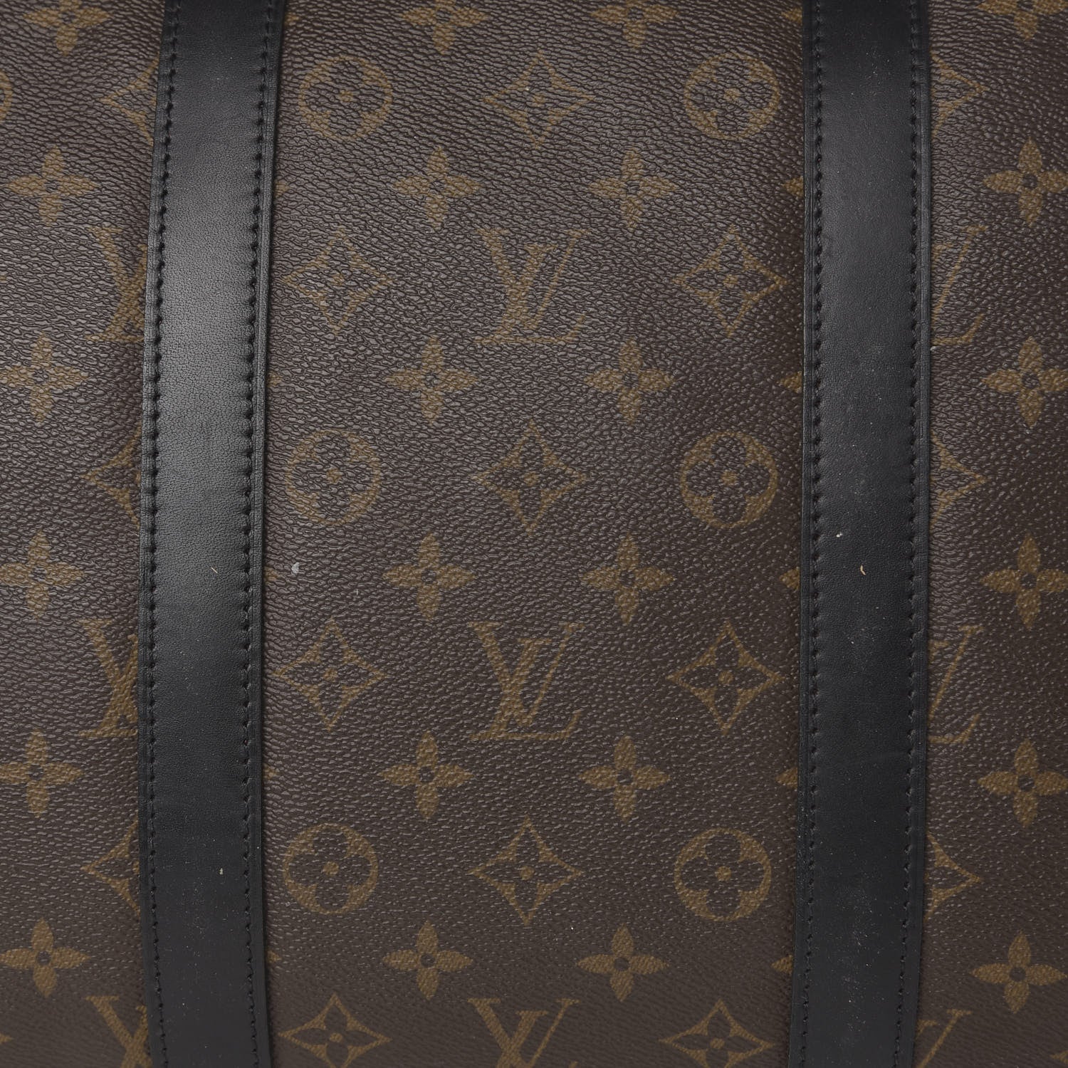 Louis Vuitton Monogram Macassar Keepall Bandouliere 55 10 of 16