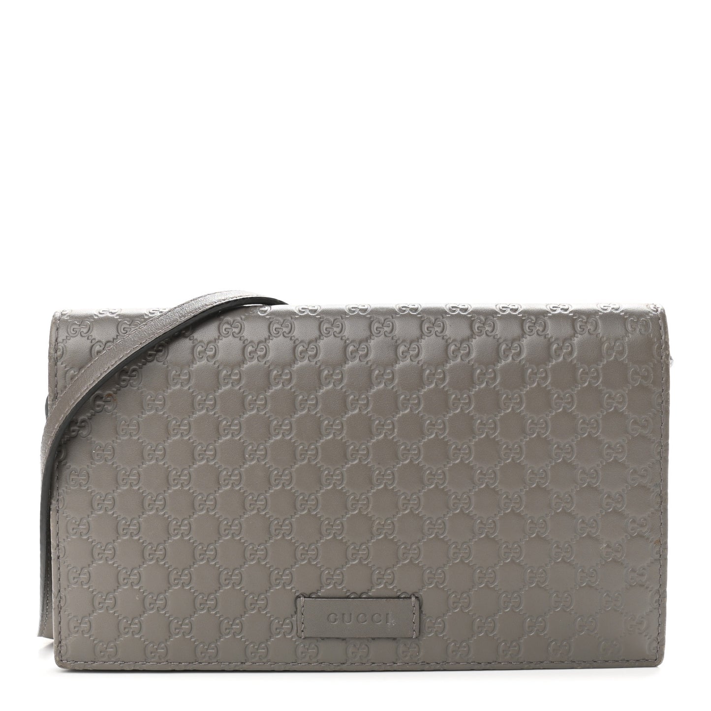 Soft Microguccissima Crossbody Wallet Loess