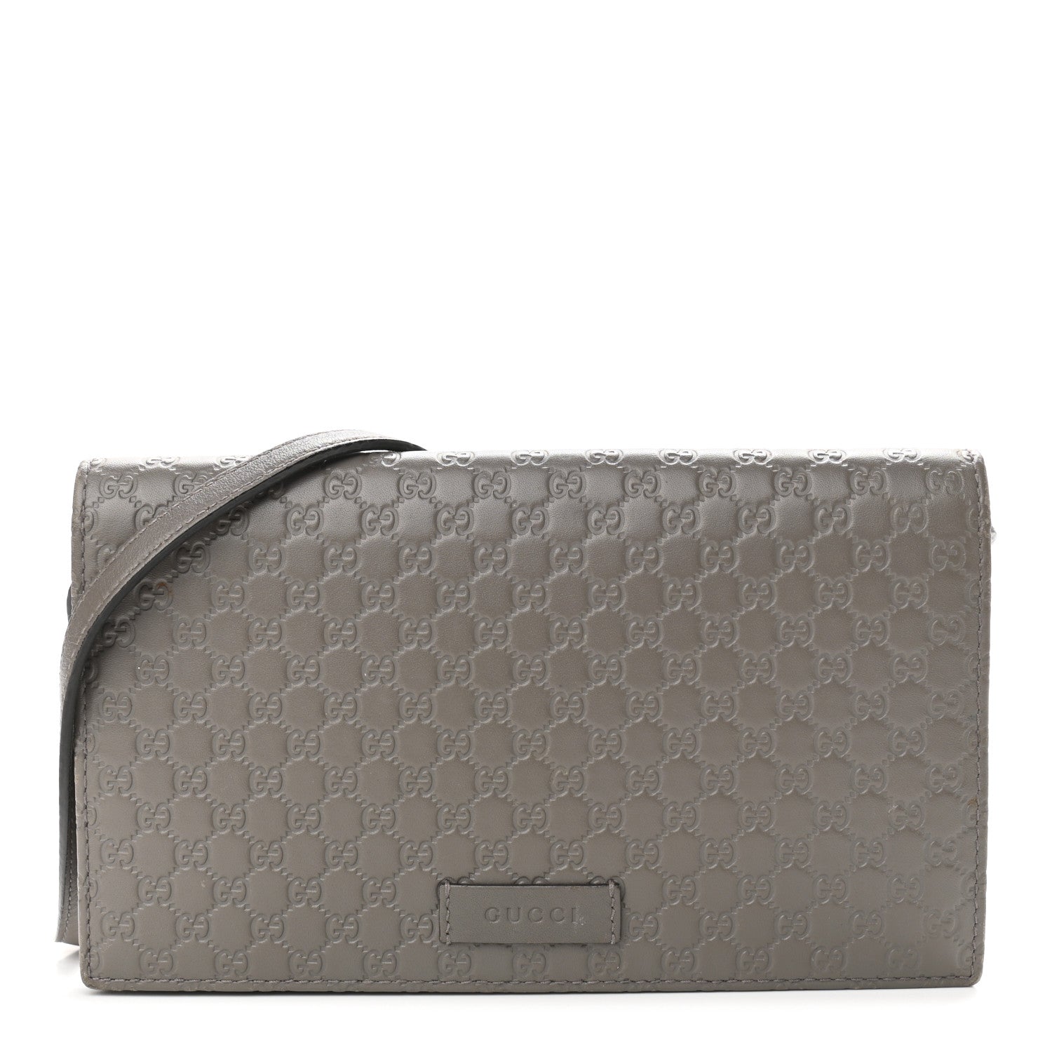 Gucci Soft Microguccissima Crossbody Wallet Loess 1 of 10