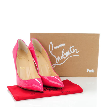 Christian Louboutin Patent Pigalle Follies 100 Pumps 39 Pinky 8 of 8