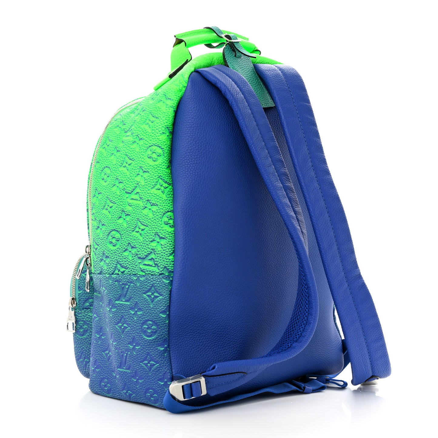 Taurillon Illusion Multipockets Backpack Bleu Vert