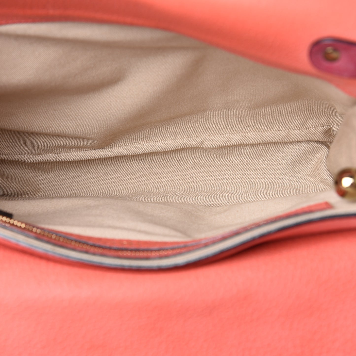 Grained Calfskin Medium Sally Flap Bag Cyclamen Lipstick