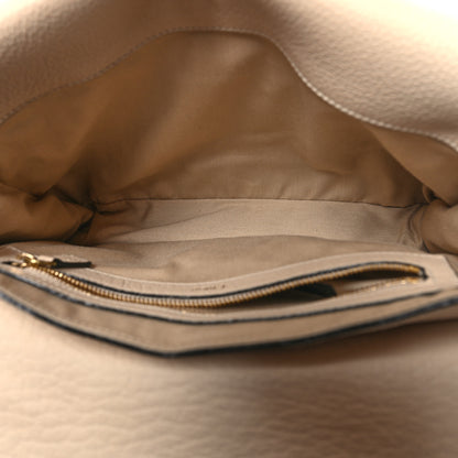 Chloe Grained Calfskin Medium Sally Flap Bag Cream 6 of 13