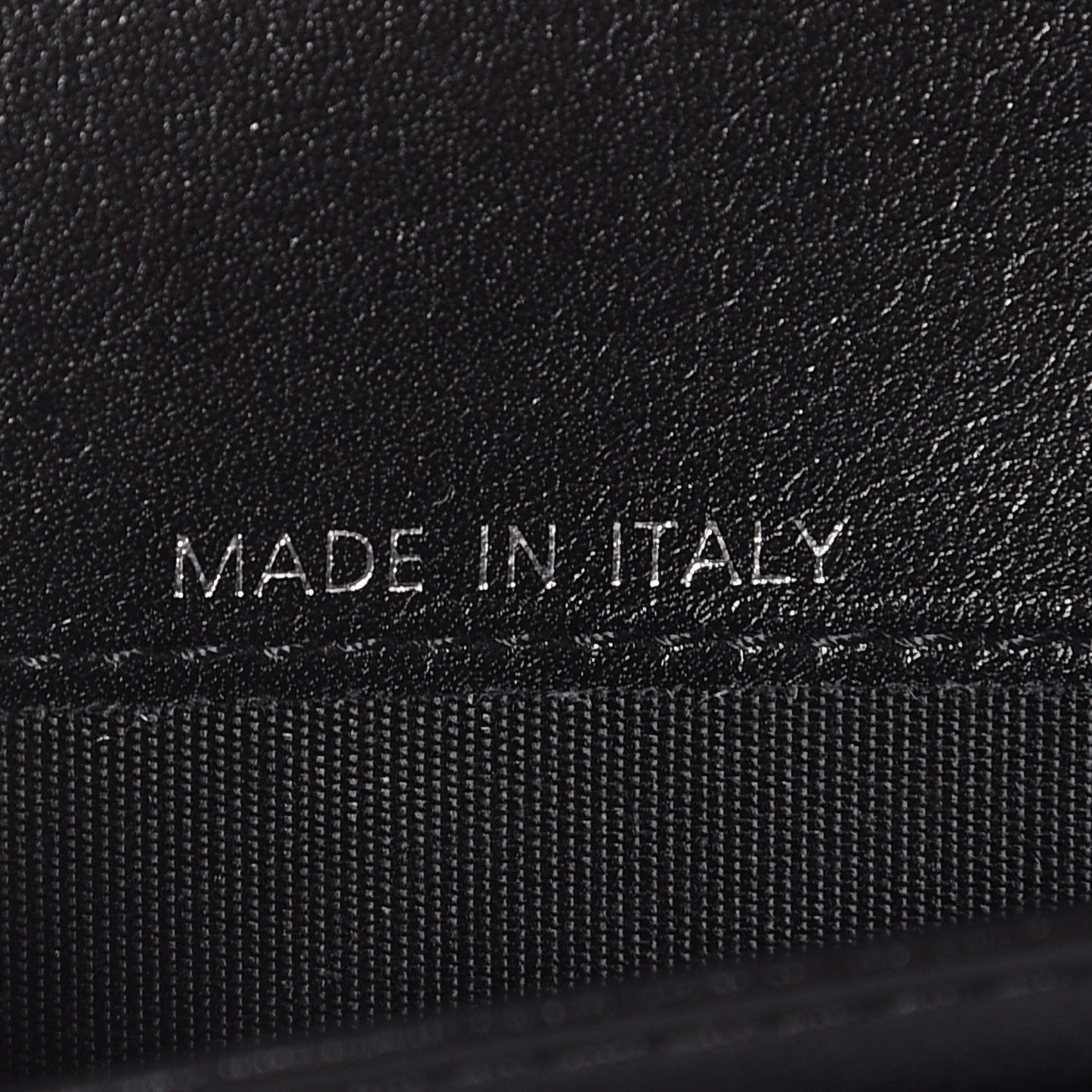 Caviar Timeless Travel Zip Wallet Black