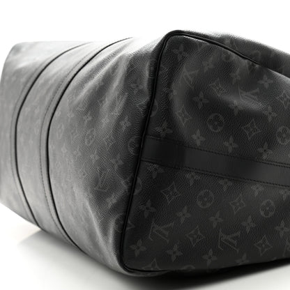 Louis Vuitton Monogram Eclipse Keepall Bandouliere 55 9 of 12