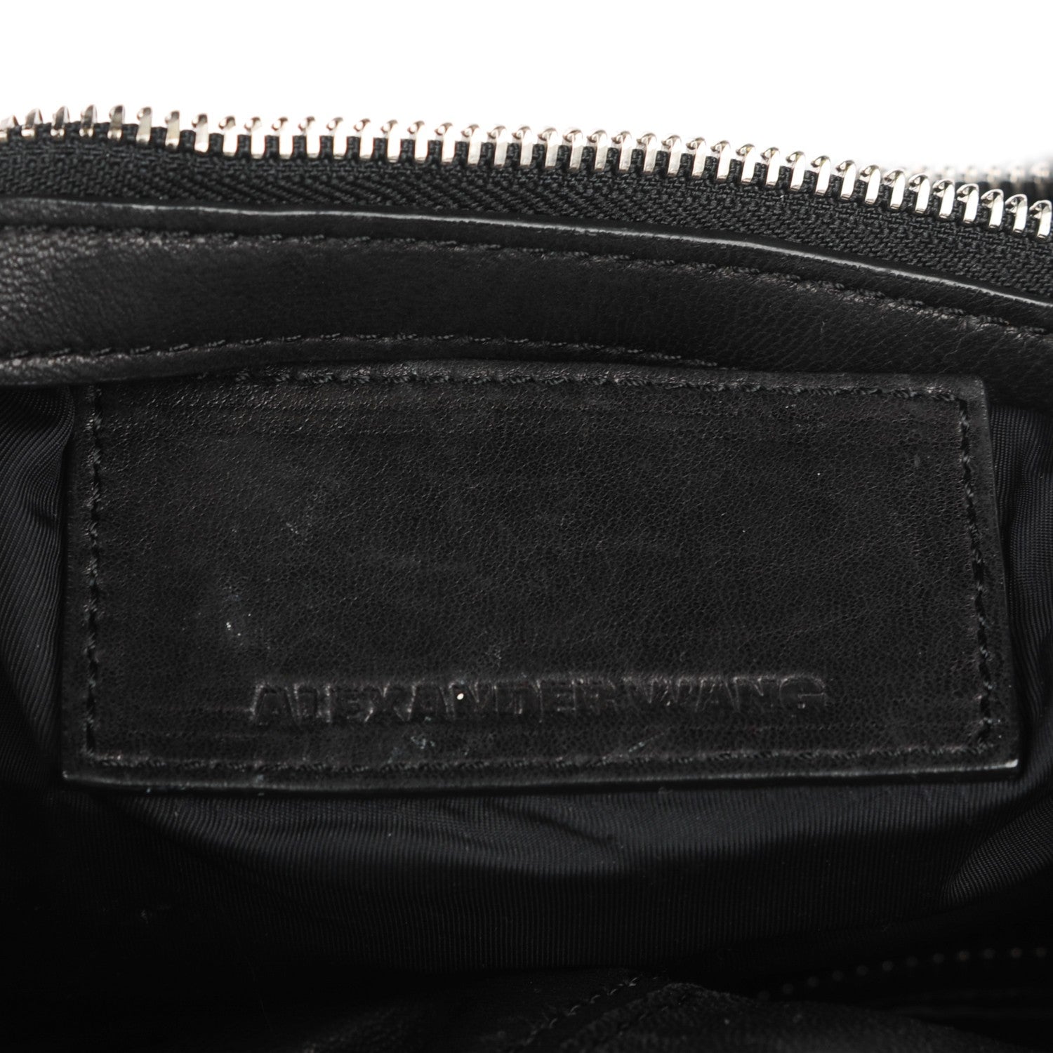 Alexander Wang Washed Lambskin Jane Black 6 of 8