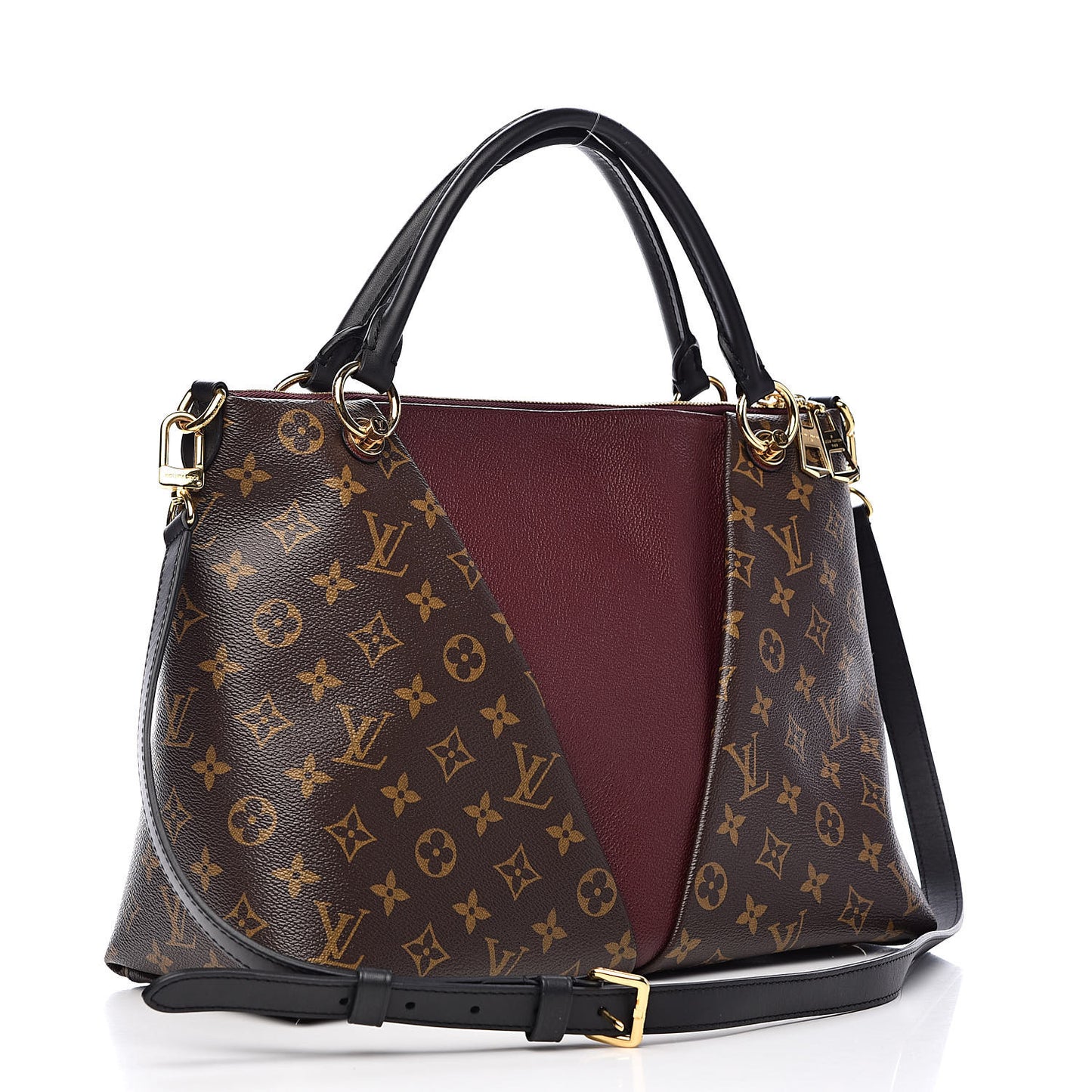 Monogram V Tote MM Bordeaux
