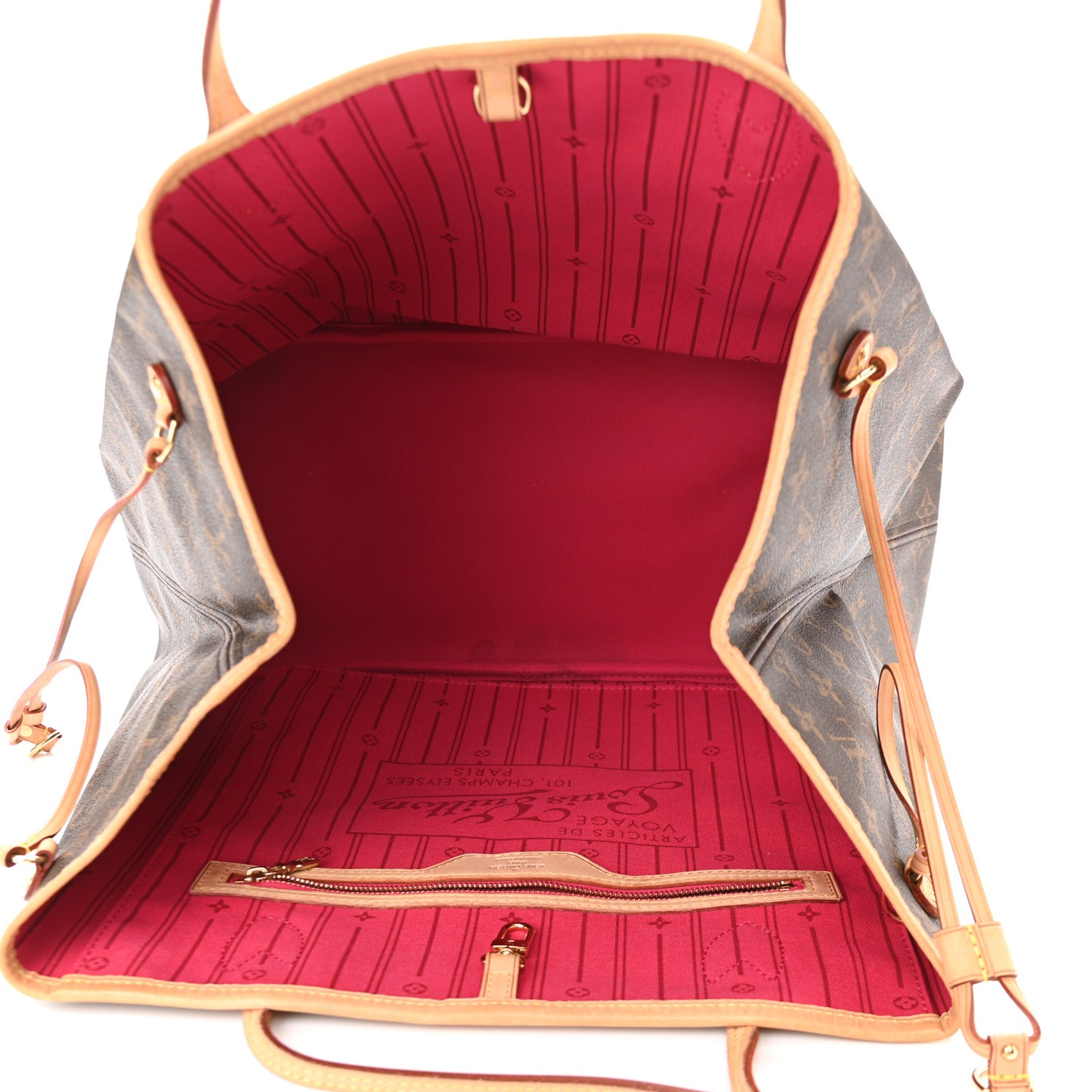 Monogram My LV Heritage Neverfull GM Fuchsia White