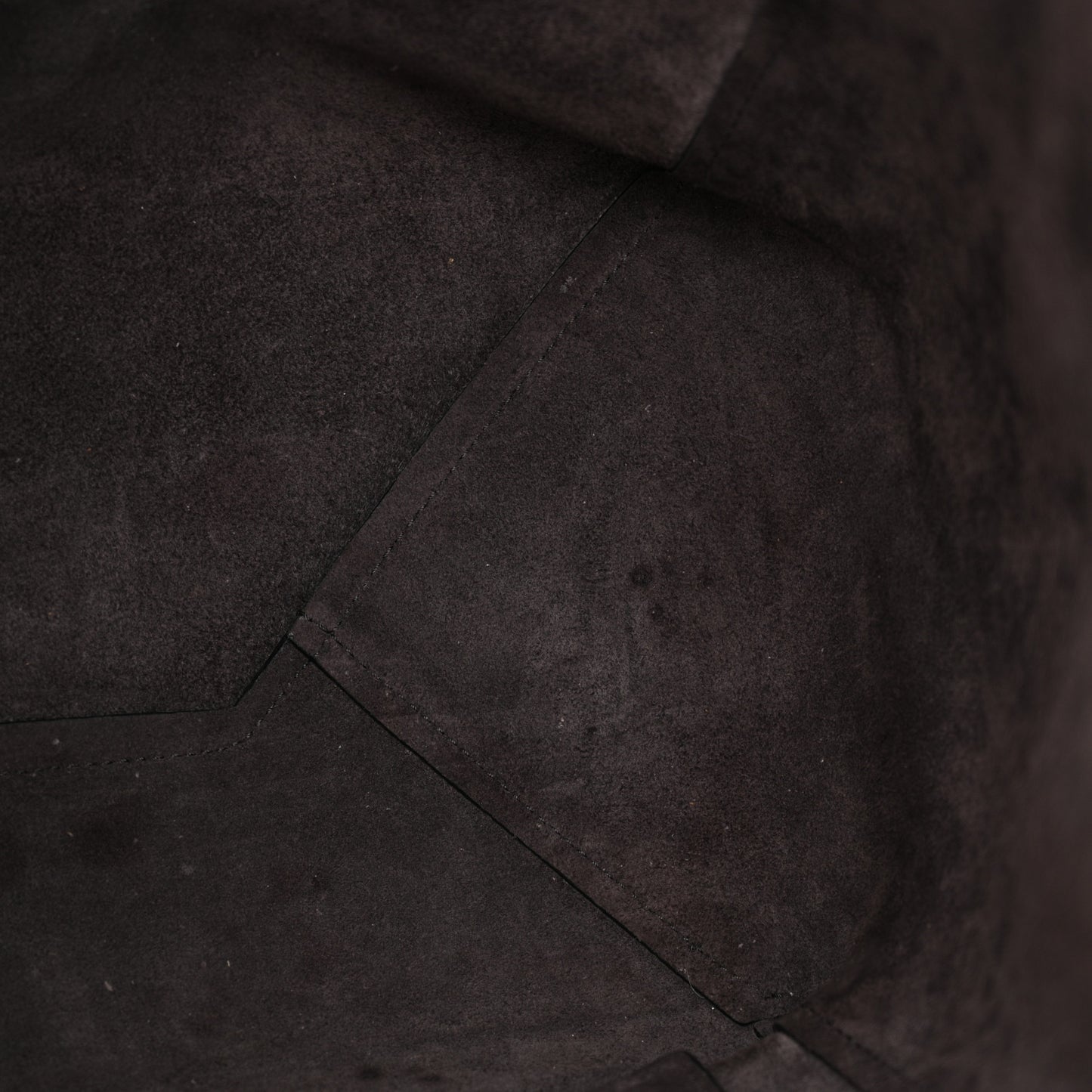 Soft Grained Calfskin Small Belt Cabas Phantom Grey