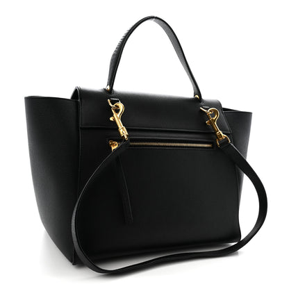 Celine Grained Calfskin Mini Belt Bag Black 3 of 10