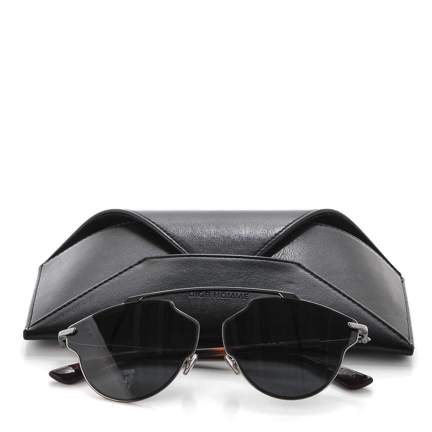 Christian Dior So Real Pop Sunglasses Dark Ruthenium Grey Havana 9 of 9