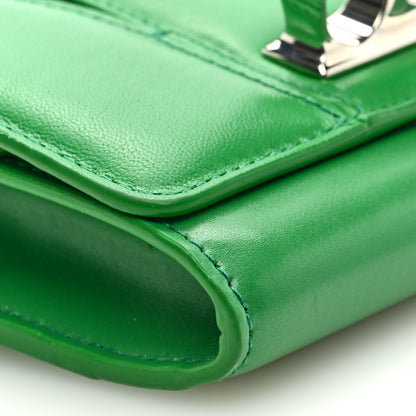 Alexander McQueen Calfskin Small Slash Bag Bright Green 7 of 9